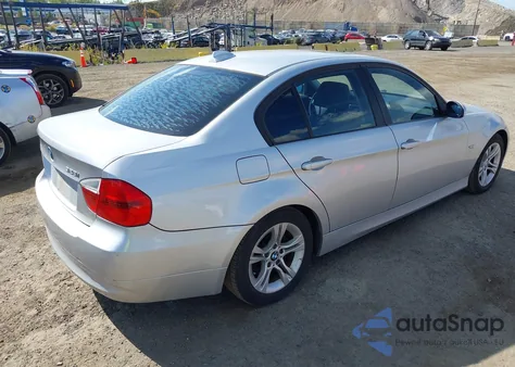2008 BMW 328I z USA, uszkodzony, nr VIN WBAVC53528F009662